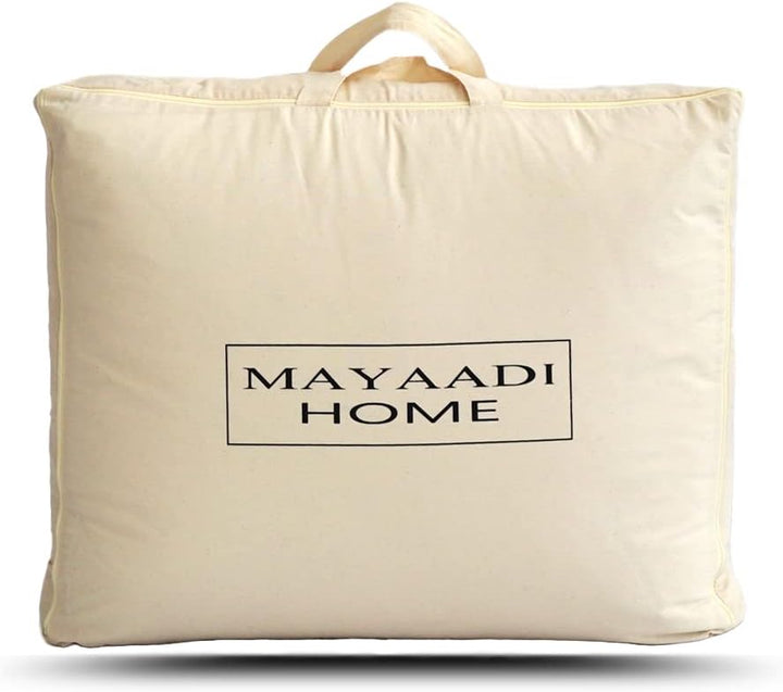 Mayaadi-Home Daunendecke 135x200 cm | 900g Bettdecke, 70% Gänsedaunen 30% Federn | 100% natürliche B