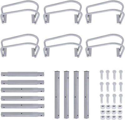 Joparri Fahrradständer, Mehrfachständer, Fahrradhalter Bodenständer, Aufstellständer Fahrrad Ständer