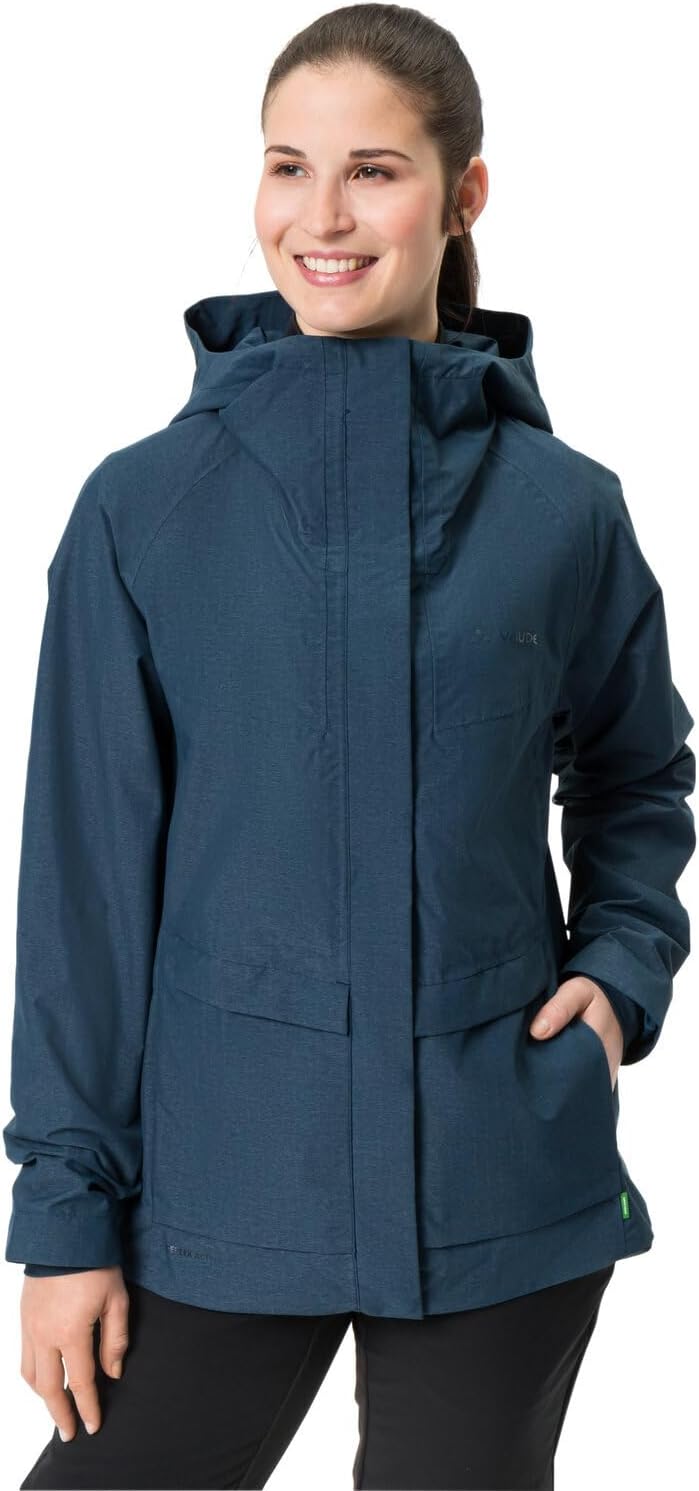 VAUDE Damen Women's Comyou Pro Rain Jacket Jacke 36 dark sea, 36 dark sea
