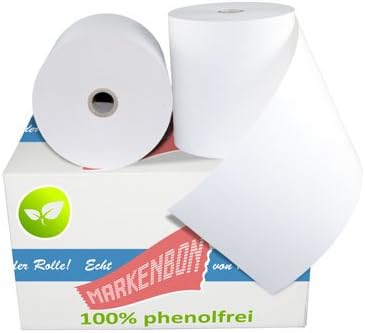 50 phenolfreie Thermorollen für Epson TM-T 20 [50m] - markenbon