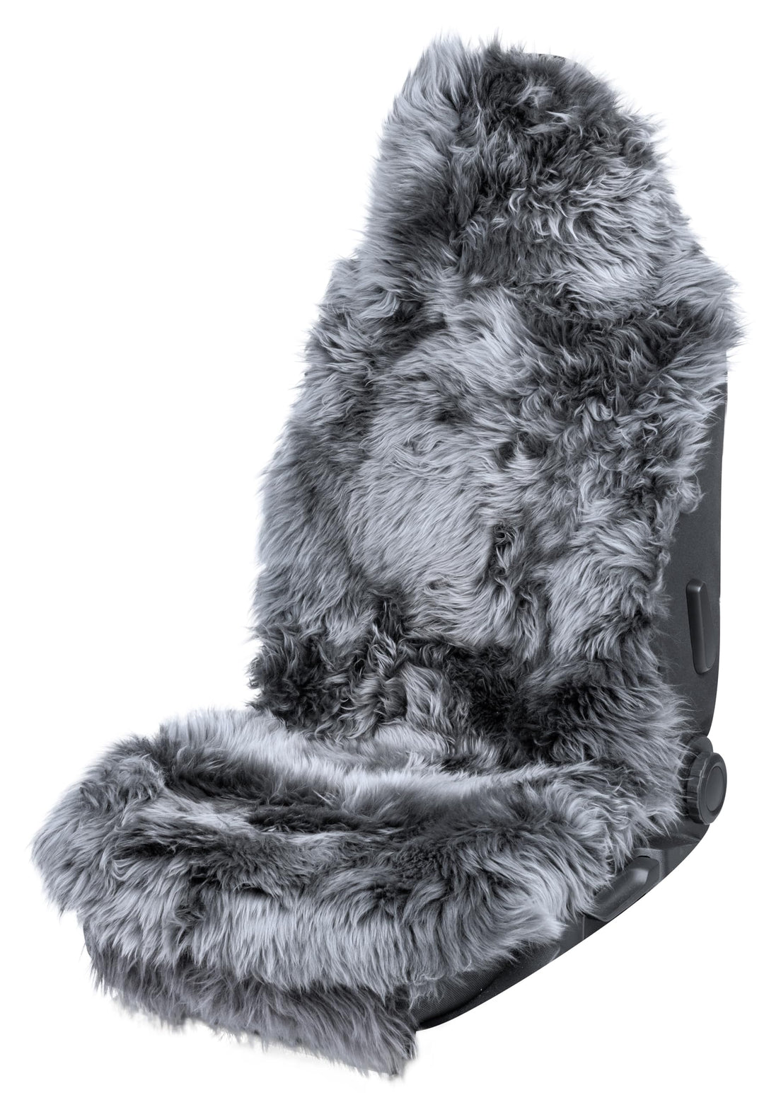 Walser Premium Lammfell Sitzauflage Marla, 100% Lammfell Autositz Sitzauflage mit 5cm Wollhöhe, Sitz