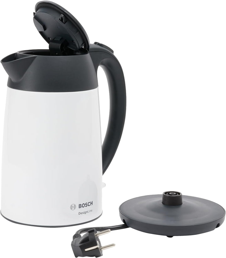 Bosch kabelloser Wasserkocher DesignLine TWK3P421 DesignLine kabelloser Wasserkocher, Ausgiessen ohn