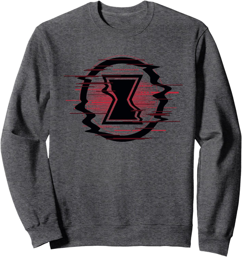 Marvel Avengers Game Black Widow Hourglass Blur Sweatshirt