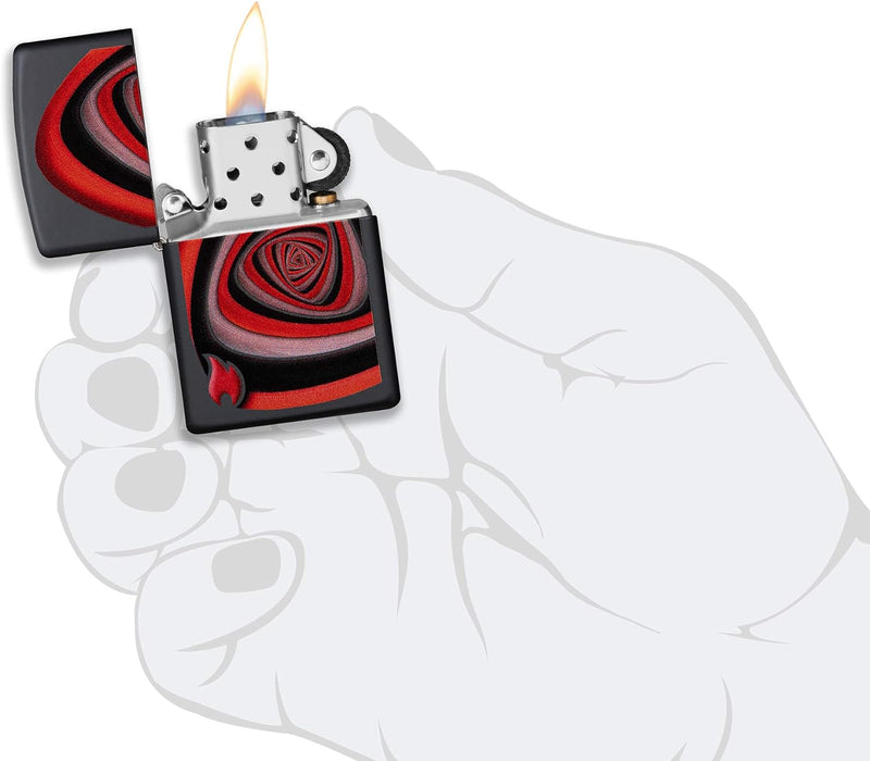 Zippo Feuerzeug, Messing, Individual Design, Original Pocketsize, 87 Original Pocketsize Individual