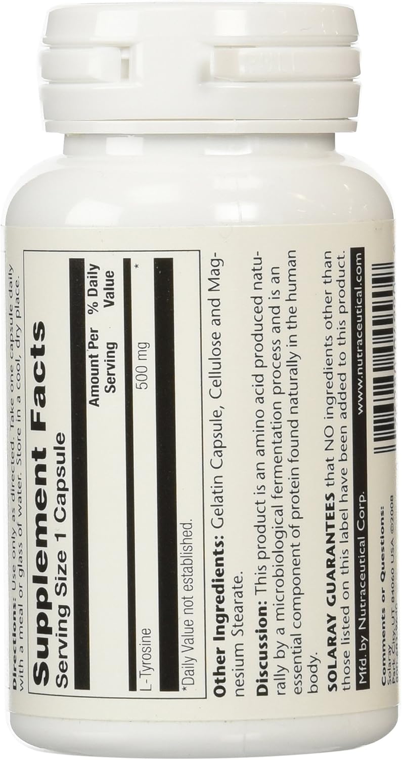 Tyrosin 500MG 50CAP