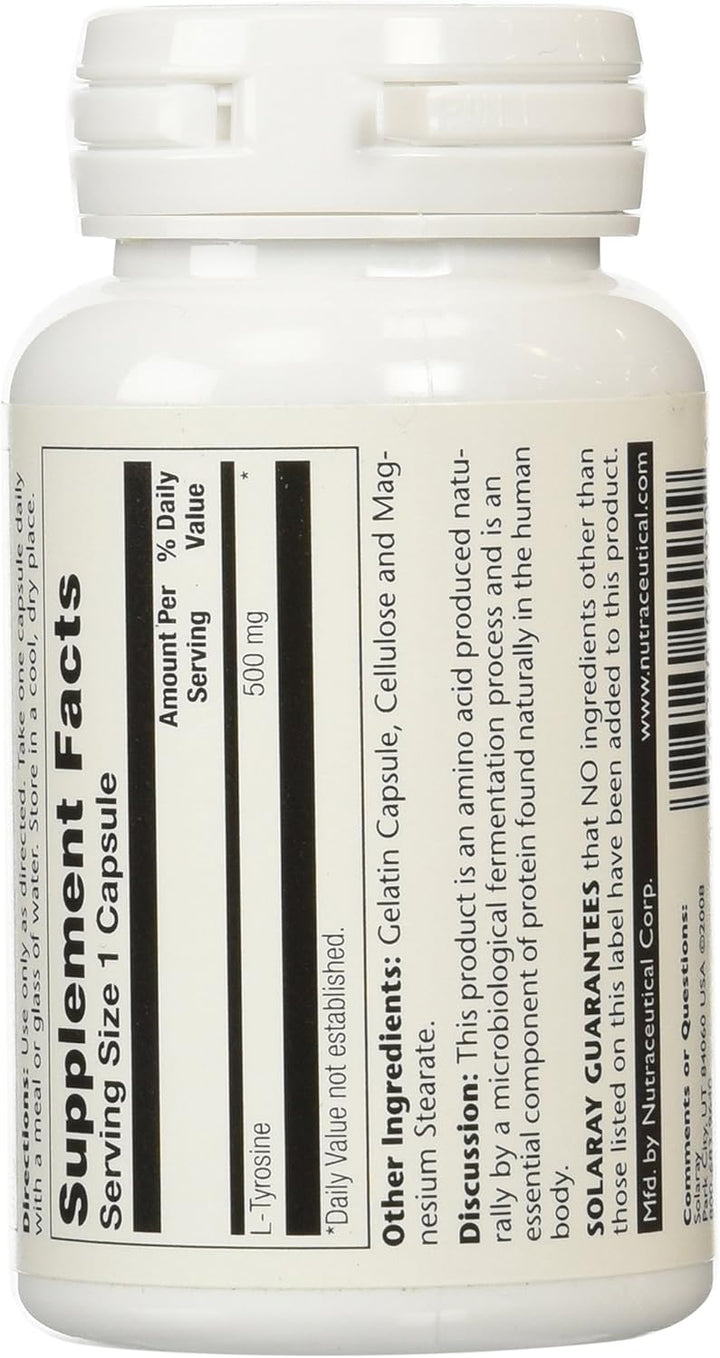 Tyrosin 500MG 50CAP