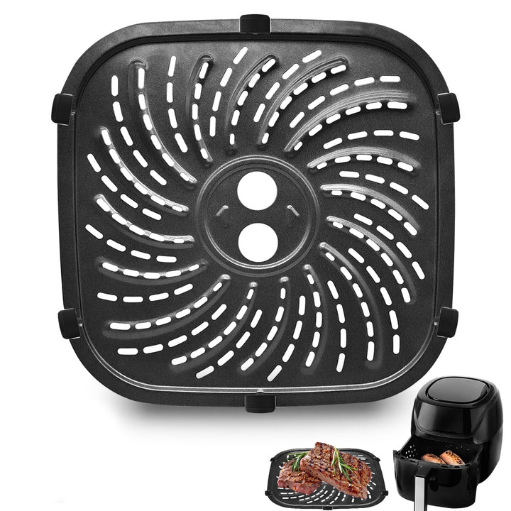 Ersatz-Grillplatte für Russell Hobbs SatisFry Airfryer 8L 27170-56, 24x24cm Ersatzteil Heissluftfrit