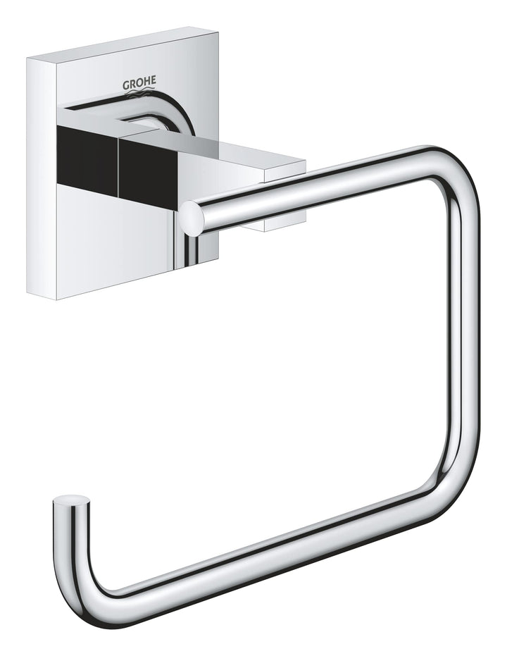 GROHE Start Cube - Papierhalter (ohne Deckel, verdeckte Befestigung, Material:Metall), chrom, 409780