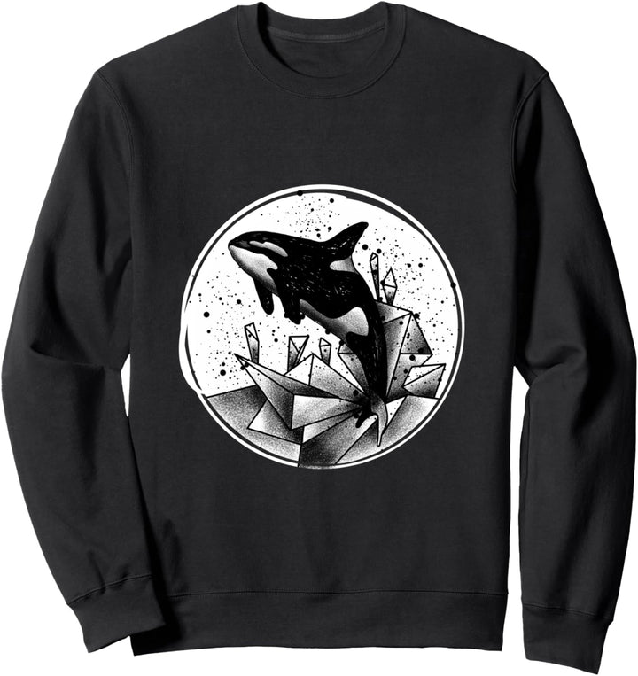 Killer Whale Orcas Sea Life Geschenk Sweatshirt