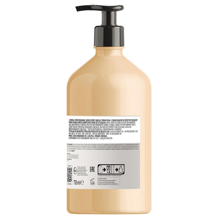 L'Oréal Paris Absolut Repair Gold Conditioner, 750 ml