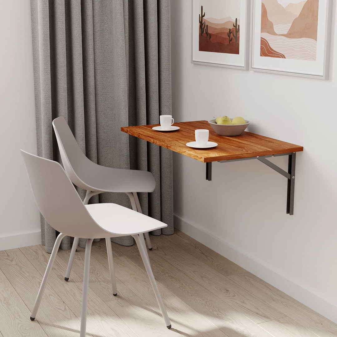 mikon 65x65 | Wandklapptisch Klapptisch Wandtisch Küchentisch Schreibtisch Kindertisch | Burgund 65x