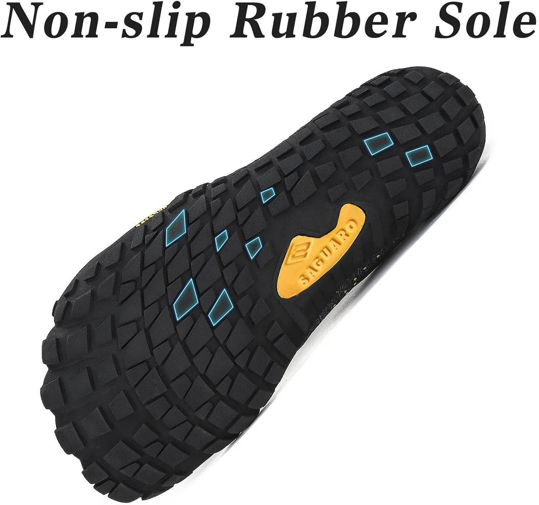 SAGUARO Unisex Barfussschuhe Traillaufschuhe Schnell Trocknend Wassersportschuhe, Gr. 36-47 37 EU Fe