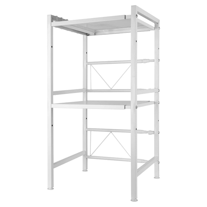 DDMINE Ausziehbares Mikrowellenregal, Halterung für Küchenregal, Mikrowelle, ausziehbar, mit 3 Ebene