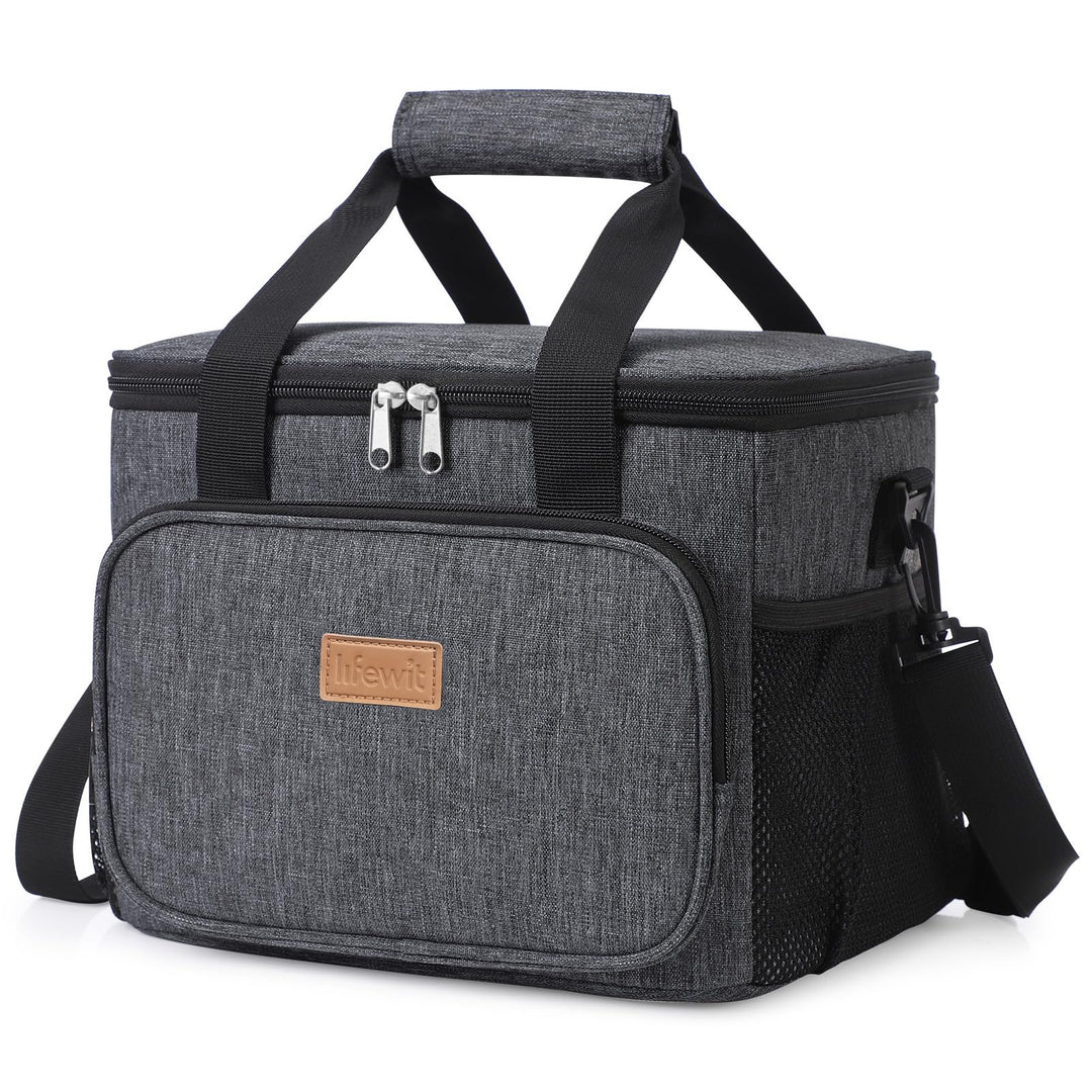 Lifewit 15L Kühltasche klein unterwegs, Isolierte Cooler Bag Lunchtasche faltbar für Herren und Dame