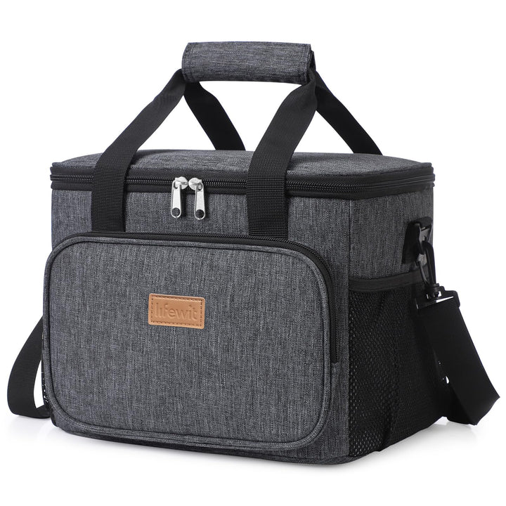 Lifewit 15L Kühltasche klein unterwegs, Isolierte Cooler Bag Lunchtasche faltbar für Herren und Dame