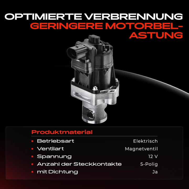 AGR-Ventil für Malibu V300 Astra J P10 J Cascada W13 Insignia A G09 Zafira Tourer C P12 9-5 YS3G 200