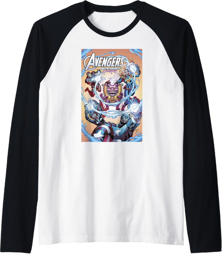 Marvel Avengers Edge Of Infinity Comic Cover Raglan