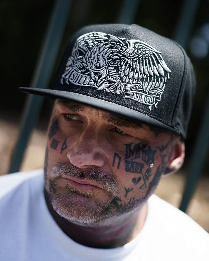 Sullen Men's Screamin Black Snapback Hat One Size