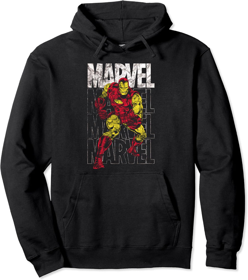 Marvel Iron Man Repeat Pullover Hoodie