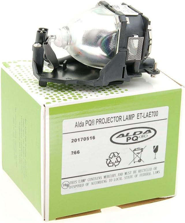 Alda PQ Premium, Beamer Lampe kompatibel mit PANASONIC, PT-AE700, PT-AE700E, PT-AE700U, PT-AE800, PT