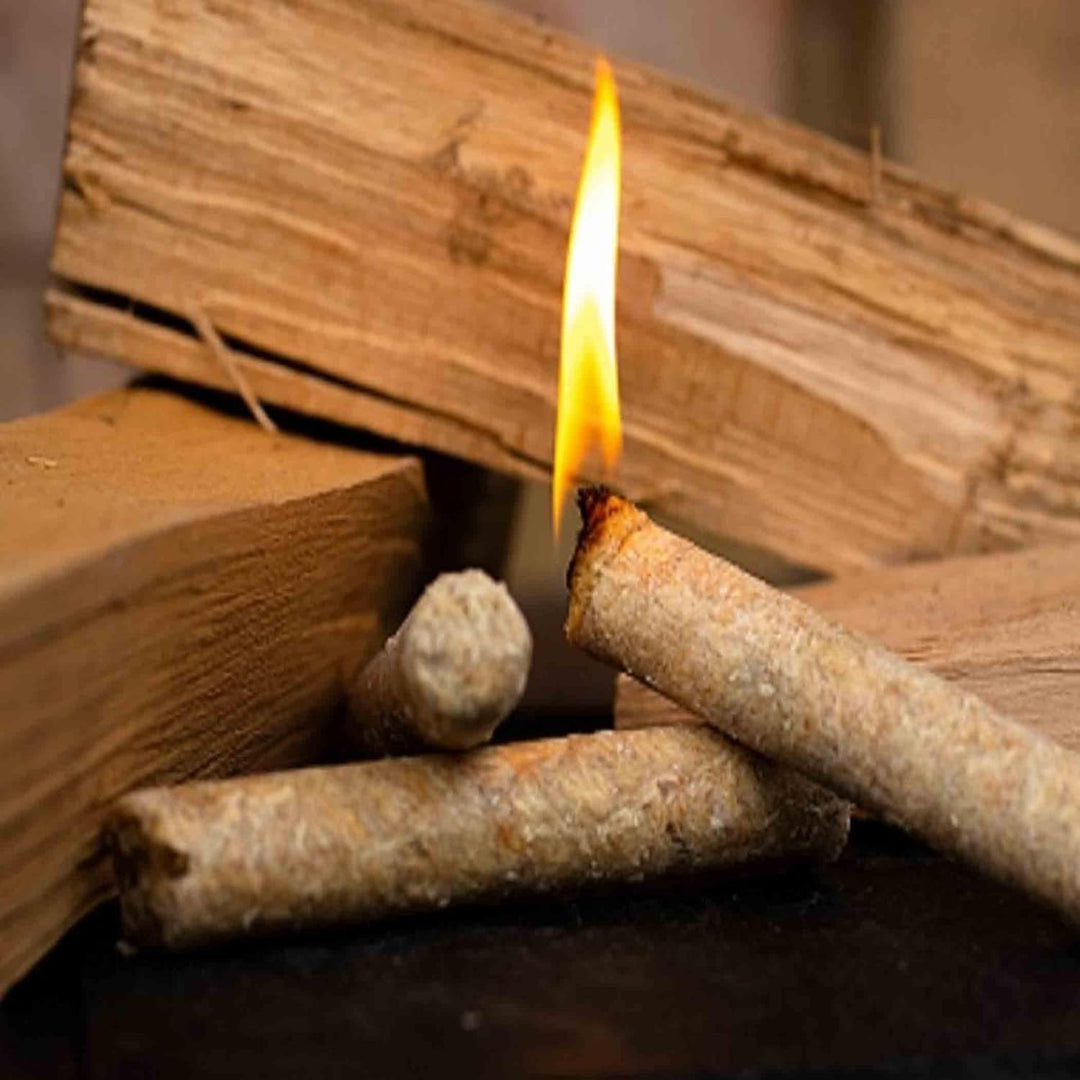 Samore 10 kg Anzünder Anzündsticks Feuersticks Ideal für für Grill/Kamin/Ofen - Anzündbrikettsticks