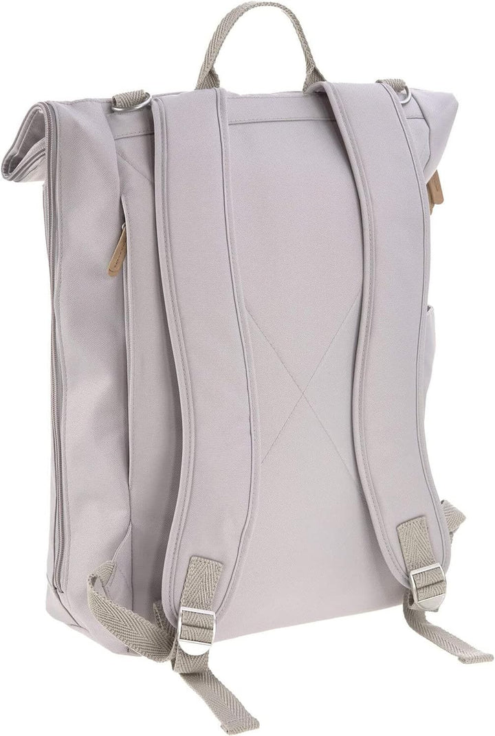 LÄSSIG Wickeltasche, Wickelunterlage, Kinderwagenbefestigung, Flaschenhalter nachhaltig produziert/G