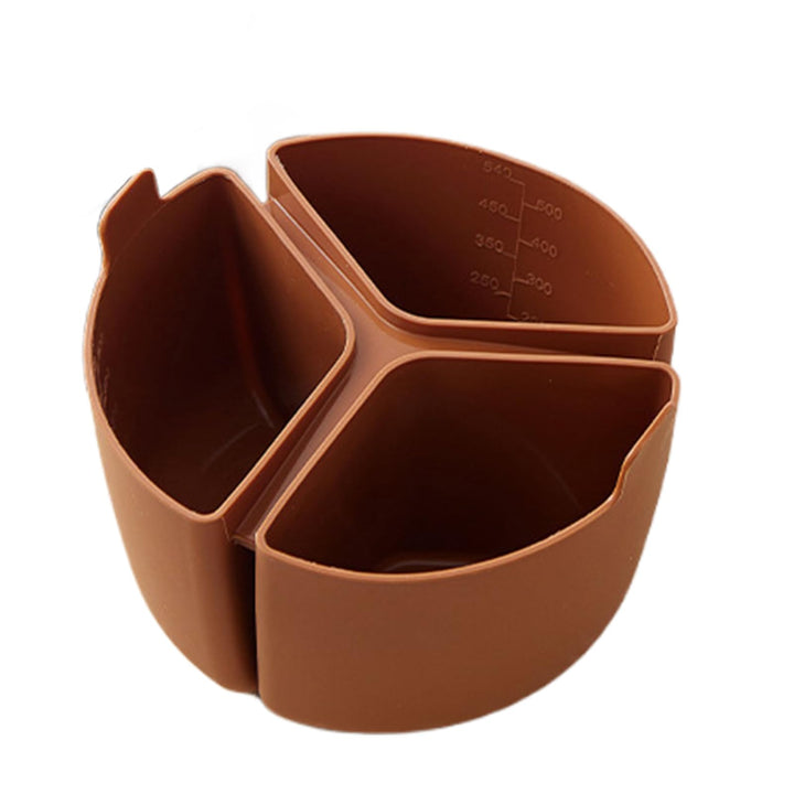 Silikon -Eintopf -Pot -Liner, Slow Cooker -Trenner Silikoneinsätze - Geteilter Eintopf Pot Insert -