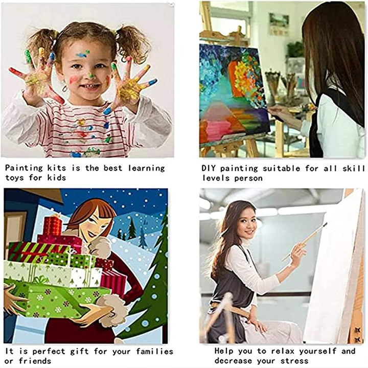 Painting by Numbers for Adults on Canvas Banksy Street Art Wall Decor Love is The Answer Graffiti Pa