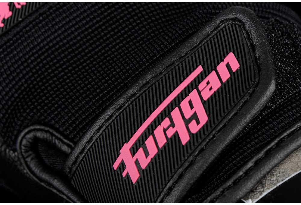 Furygan JET AS D3O Lady - Motorradhandschuhe Damen - Ziegenleder - Touchscreen – Wasserdicht - Atmun
