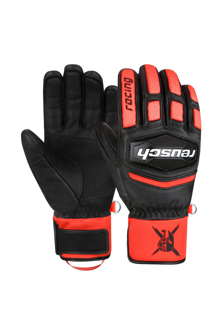 Reusch Unisex – Erwachsene Fingerhandschuhe Worldcup Warrior Team Warm, Winddicht, Extra Atmungsakti