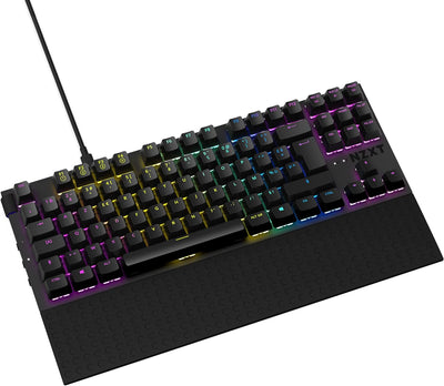 NZXT Function TKL Mechanische PC Gaming Tastatur - beleuchtet - lineare RGB Schalter - MX kompatible