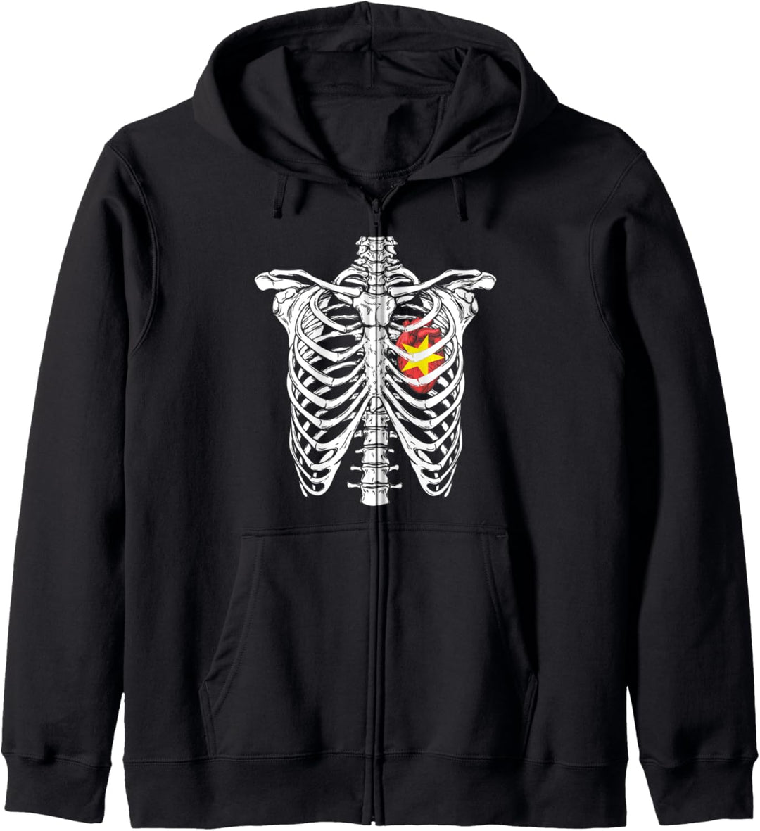 Skeleton Tigray in My Heart Tigray Clothing Tigray Flag Kapuzenjacke