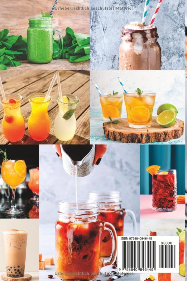 Vegane Drinks: 100 vegane Rezepte für Cocktails, Smoothies, Tee, Shakes, Bowle, Aromawasser, Mocktai