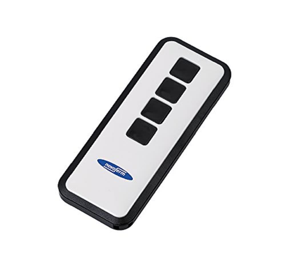 Novoferm Handsender Mini-Novotron 524 (4 Kanal Sender; Wechselcode 64, 128 Bit Verschlüsselung; 433