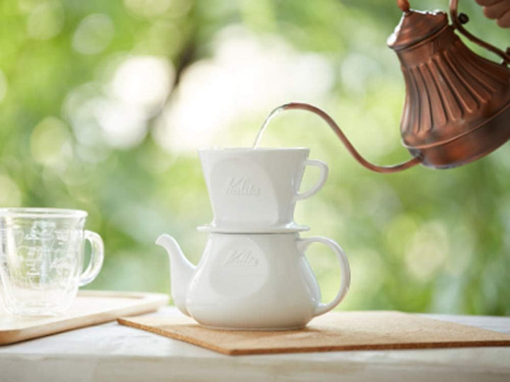 Kalita Coffee Dripper 'HASAMI' HA101 1-2 Person Use 1010 by Kalita 1~2人用 Weiss/Opulenter Garten, 1~2