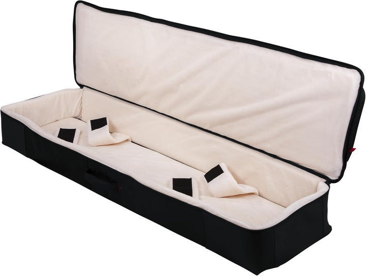 Gator Cases Keyboard Softcase für extra Lange 88-Tasten Keyboards, ultradick gepolstert, Stabiler Tr