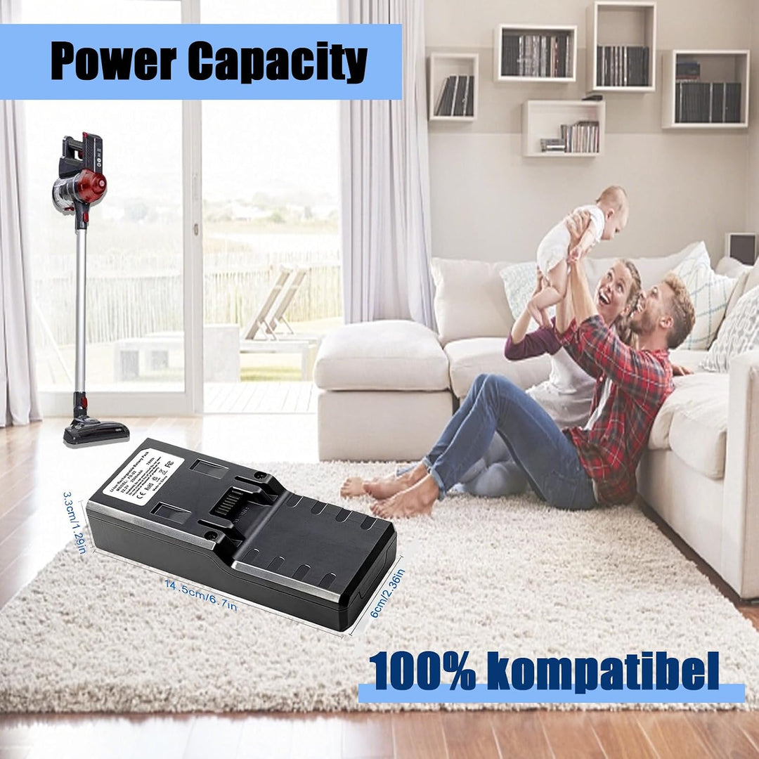 Ersatzakku geeignet für die Hoover Freedom FD22 Serie, kompatibel mit den Staubsaugermodellen u.a. F