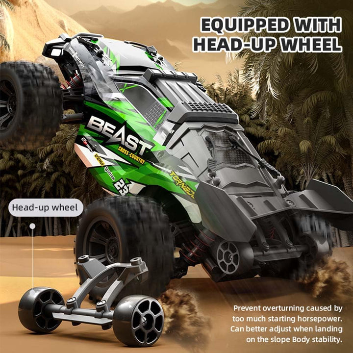 X-Verse SG118PRO 1:18 Ferngesteuertes Auto, 35KM/H Kohlebürste Motor RC Hohe Geschwindigkeit Wasserd