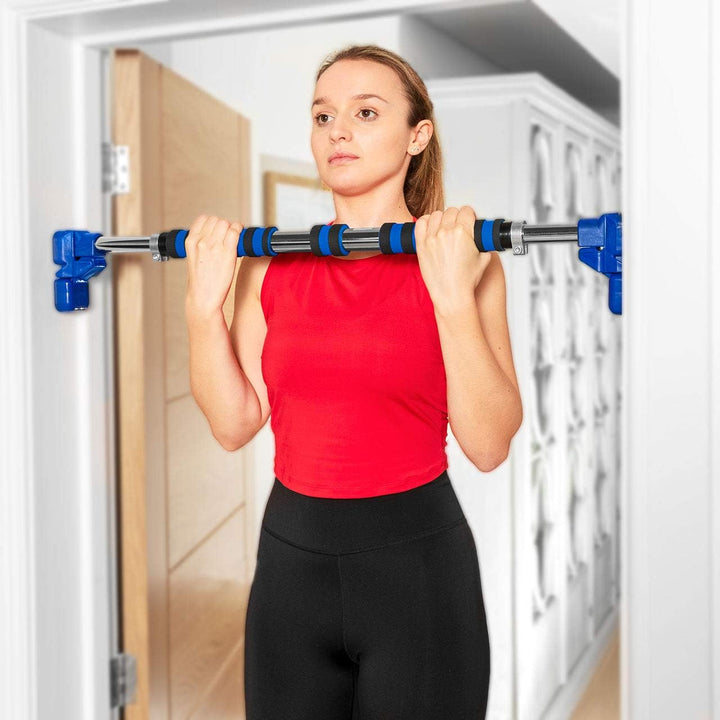 METIS Verstellbare Klimmzugstange | Türrahmen Stange | Heimtraining - Oberkörpertraining | Chinning