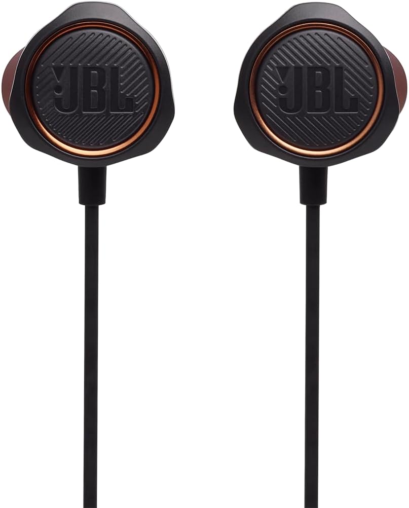 JBL Quantum 50 In-Ear-Gaming-Kopfhörer in Schwarz – Für PC und Konsole – Headset mit Mikrofon und St