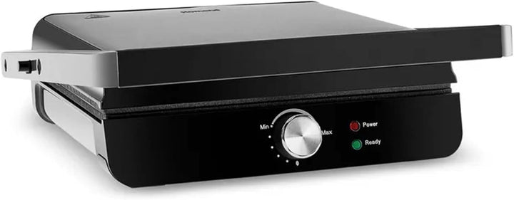 Karaca Toastmaster Inox Toaster Sandwichtoaster und Electric Grill, Schwarz, Tost Makinesi, Vielseit