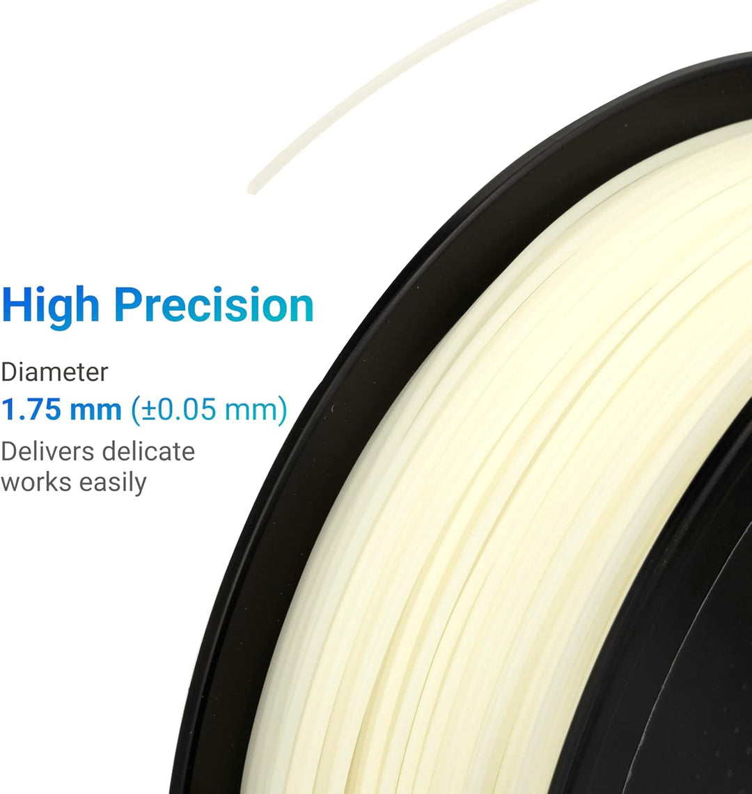 Snapmaker 3D filament, Glow-in-the-dark Green PLA Filament (1kg),1.75mm, kompatibel mit Snapmaker Ar