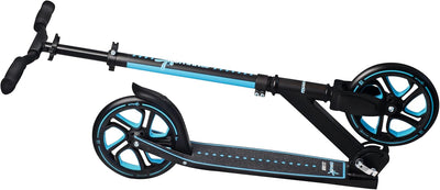 muuwmi Aluminium Scooter Pro – Tretroller, 215 mm, ABEC 7, für Kinder und Erwachsene, GS-geprüft, hö