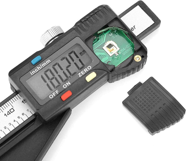 150 mm Tiefenmesser, Digitaler Höhenmesser, Messschieber Nonius Scale Präzisionsmesswerkzeug für Zim