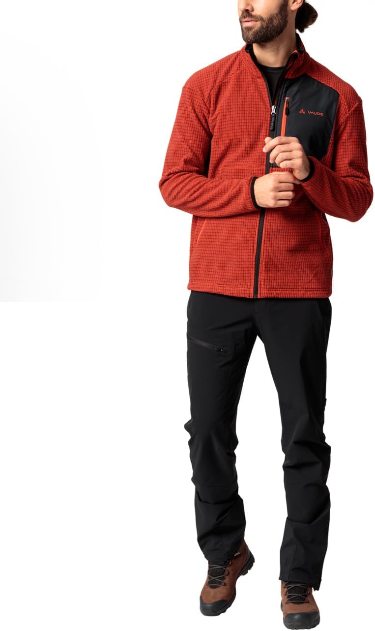 VAUDE Herren Men's Neyland Fleece Jacket Jacke XL glowing red, XL glowing red