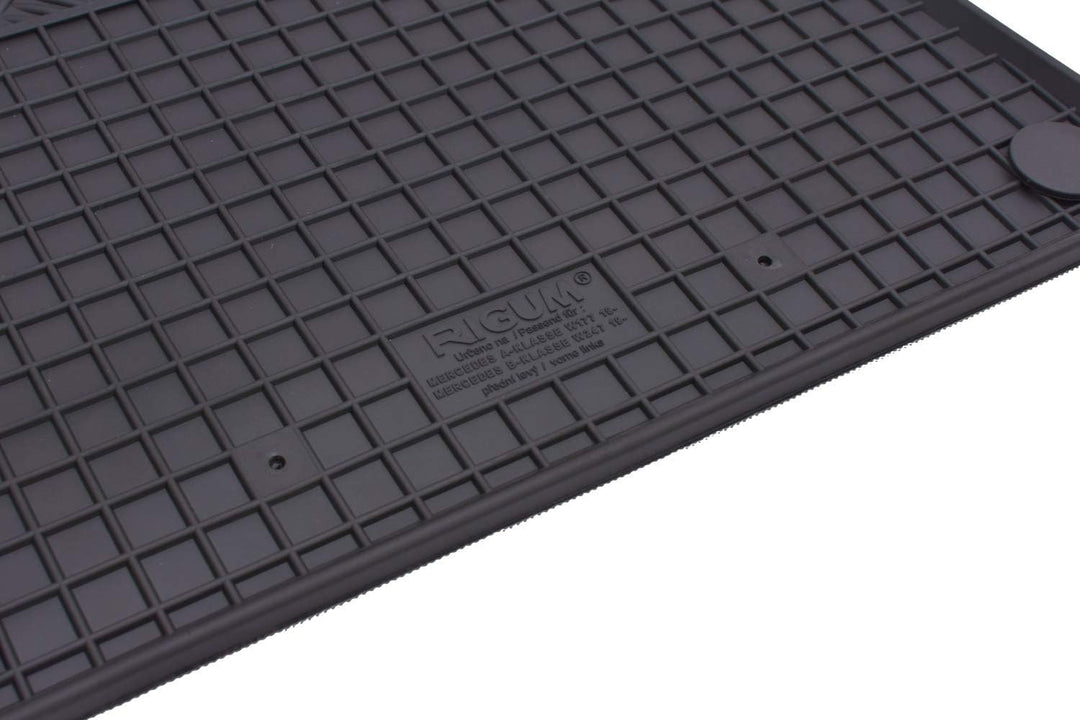 Passgenaue Kofferraumwanne und Gummifussmatten geeignet für Mercedes B-Klasse W247 ab 2019 + Gurtsch