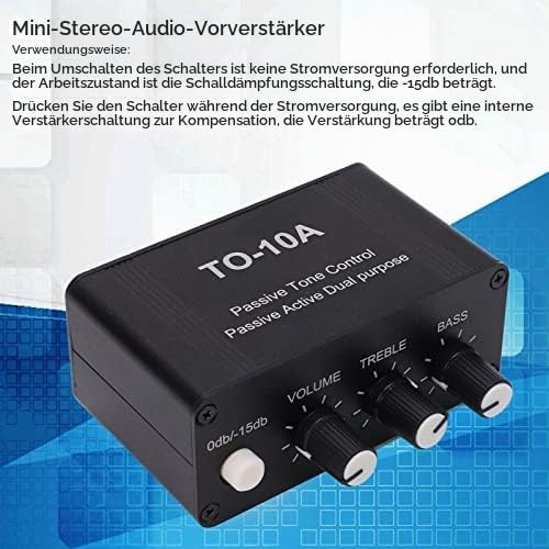 Mini-Audio-Stereo-Vorverstärker Receiver Komponenten Vorverstärker Kleiner Kopfhörerverstärker NE553
