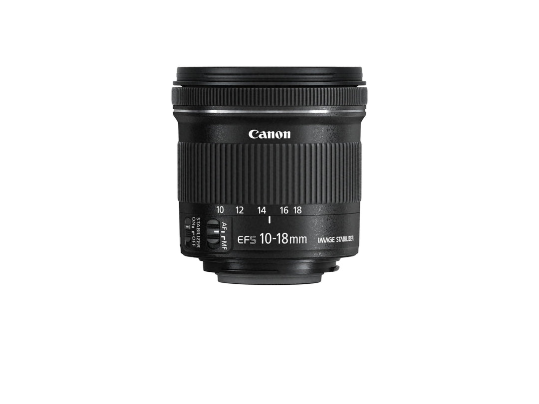 Canon EF-S 10-18mm F4.5-5.6 IS STM Ultraweitwinkel Objektiv (67mm Filtergewinde) schwarz Canon Pass