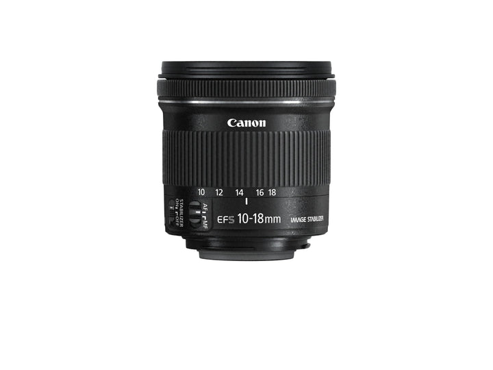 Canon EF-S 10-18mm F4.5-5.6 IS STM Ultraweitwinkel Objektiv (67mm Filtergewinde) schwarz Canon Pass