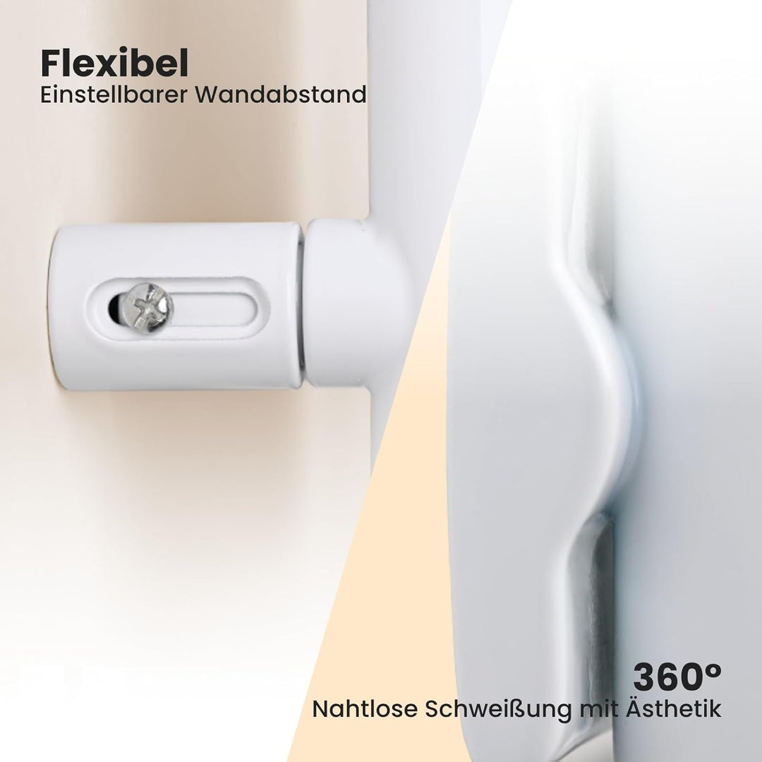 Heilmetz Badheizkörper Flach Design Heizkörper Handtuchtrockner für Badezimmer Handtuchheizkörper mi
